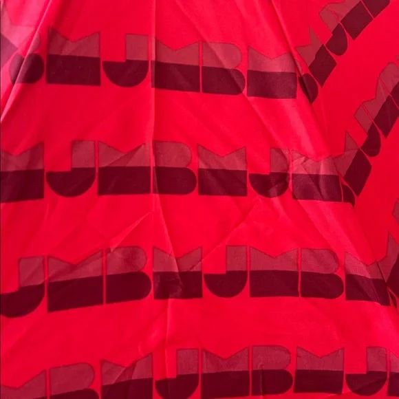 Marc Jacobs Red Compact Foldable Umbrella - Picture 4 of 6